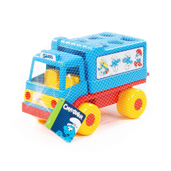 Polesie - Wader Smerfy Sorter Ciężarówka z klockami 64387