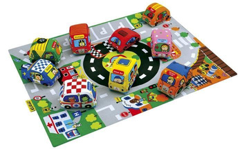 Mata z samochodzikami - Miasto  K's Kids KA10665