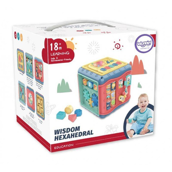 Edukacyjna Kostka 10w1 Interaktywna WOOPIE 30654