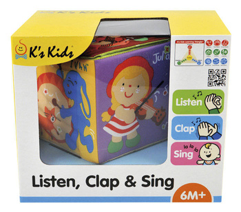 K's Kids Kostka Słuchaj, klaszcz i śpiewaj KA10664-GB
