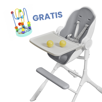 Krzesełko do karmienia kolor CIEMNOSZARY  Cocoon Z, ORIBEL ICE GREY