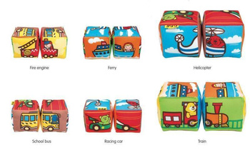 K's Kids Klocki Połącz i słuchaj - Pojazdy KA10756