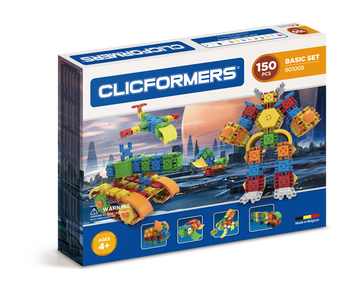 CLICFORMERS Basic Set 150 elementów KLOCKI 801005
