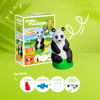 Mako Figurki Panda Wielka 39113 Gipsowe Figurki dla Dzieci