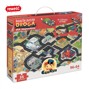 CzuCzu Duuuże puzzle - Droga dla pojazdów 1613