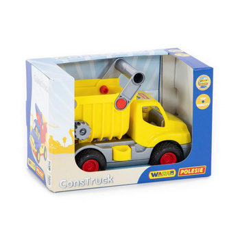 Polesie - Wader Samochód Wywrotka Żółta ConsTruck 44839