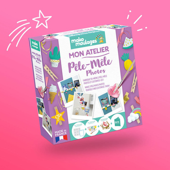 Mako Creations Zestaw Ozdoby Do Zdjęć Gipsowe Figurki dla Dzieci 39053