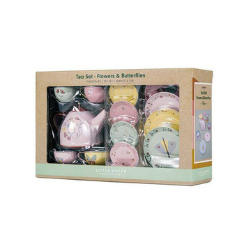 Little Dutch Zestaw Herbatka Tea set Flowers & Buterrflies 13 elementów 2007675