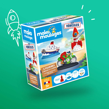 Mako Figurki Moje Pojazdy 39084 Gipsowe Figurki dla Dzieci