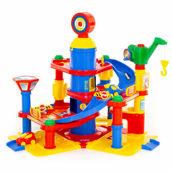 Polesie Wader Parking 4-poziomowy z samochodami 37855