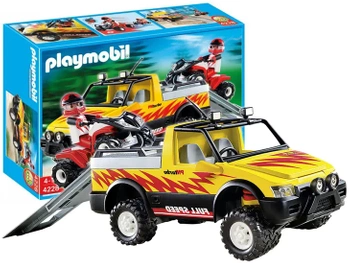 Pick−up z quadem wyścigowym Playmobil 4228