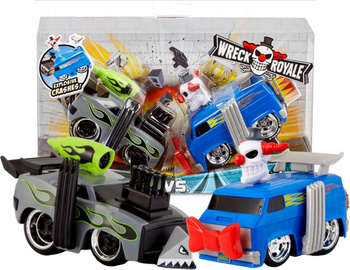 WRECK ROYALE Eksplodujące auta Kraksa 2−pak Double Trouble & King Crash 565758