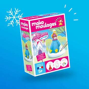 Mako Figurki Moja Zimowa Księżniczka 39014 Gipsowe Figurki dla Dzieci