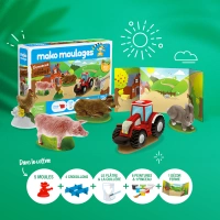 Mako Figurki Zestaw Farma Gipsowe Figurki dla Dzieci 39011