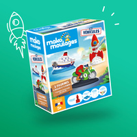 Mako Figurki Moje Pojazdy 39084 Gipsowe Figurki dla Dzieci 