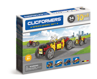 CLICFORMERS Pojazdy 10w1 34 elementy KLOCKI 803001