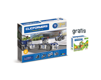 CLICFORMERS Policja 7w1 72 elementy KLOCKI 802002 + GRATIS CLICFORMERS  Craft Set Green 25 elementów