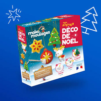 Boże Narodzenie! Mako Creations Moje Świąteczne Dekoracje Gipsowe Figurki dla Dzieci 39091 Świąteczne Dekoracje
