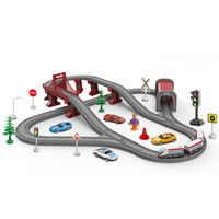 WOOPIE Kolejka Elektryczna Tor Most Tunel 80 el. 41519