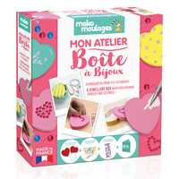 Mako Creations Zestaw Szkatułka Na Biżuterię 39054 Gipsowe Figurki dla Dzieci 