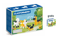 CLICFORMERS Set Puppy Friends Pieski 9w1 123 elementy KLOCKI 806004 + GRATIS CLICFORMERS Craft Set Green 25 elementów