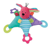 Zabawka edukacyjna Gwiazdka Patrick - poduszka z gryzakami K's Kids KA10813-OB.