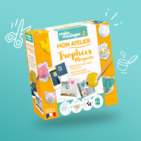 Mako Creations Zestaw Pracownia Magnesów Gipsowe Figurki dla Dzieci 39055