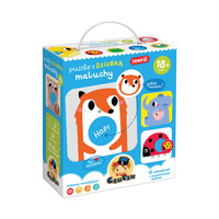 CzuCzu Puzzle z dziurką Maluchy 0807