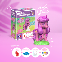 Mako Figurki Gwiezdny Jednorożec 39112 Gipsowe Figurki dla Dzieci