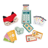 Drewniany terminal płatniczy kasa z akcesoriami Tender Leaf Toys TL8257