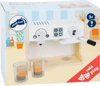 Drewniany ekspres do kawy Bistro Coffee 11792-Small Foot, kuchnia dziecięca