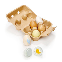 Drewniane jajka Tender Leaf Toys TL8285